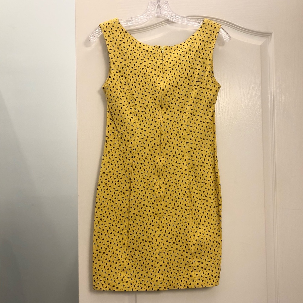 Yellow mini dress - Picture 2 of 4